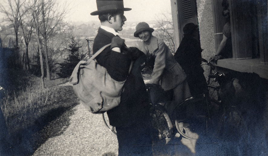 Départ en voyage de noces